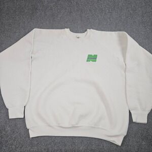 Vintage 90s Norwest Bank Sweatshirt Mens XL White Logo Vintage Made in USA 90s